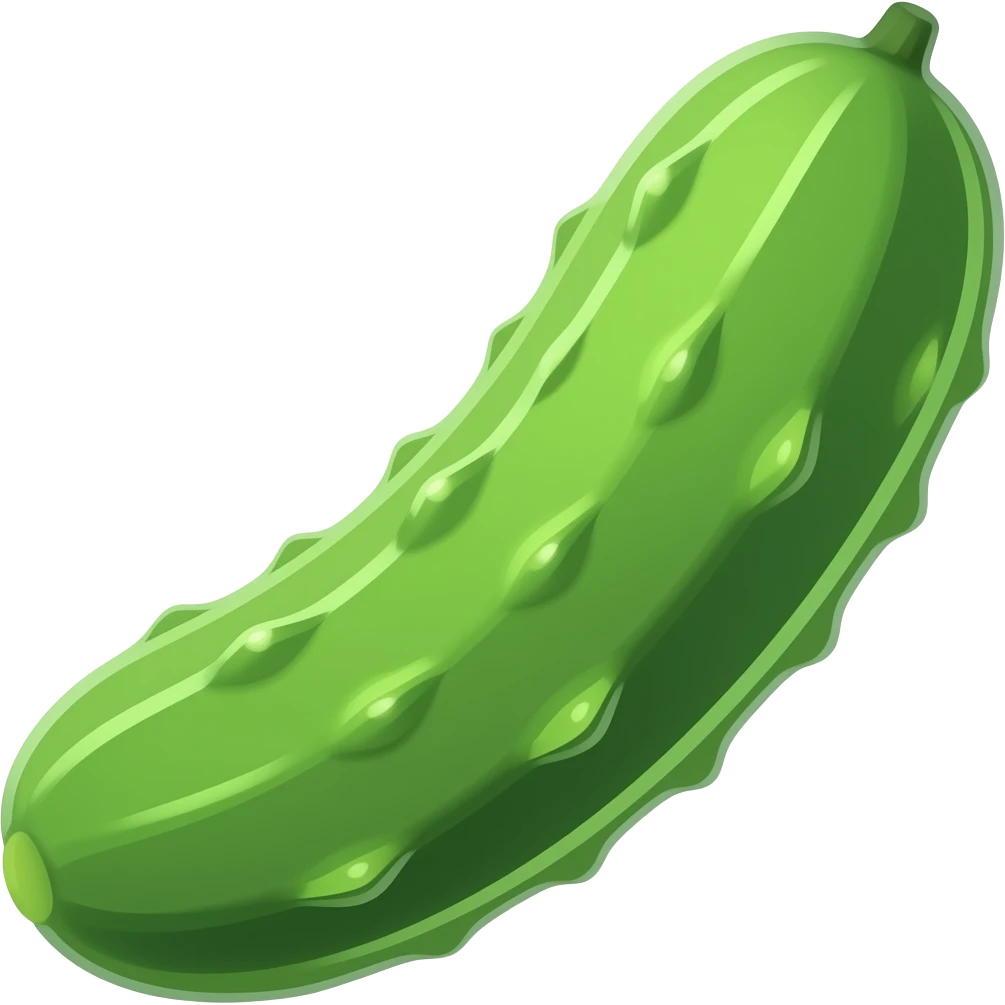Cucumber emoji