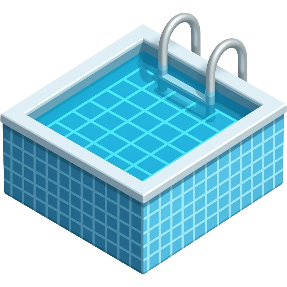 pool floating emoji