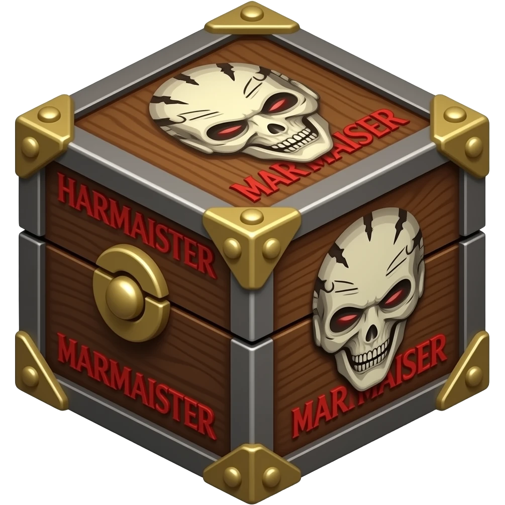 Hellraiser Puzzle Box, cube, emoji