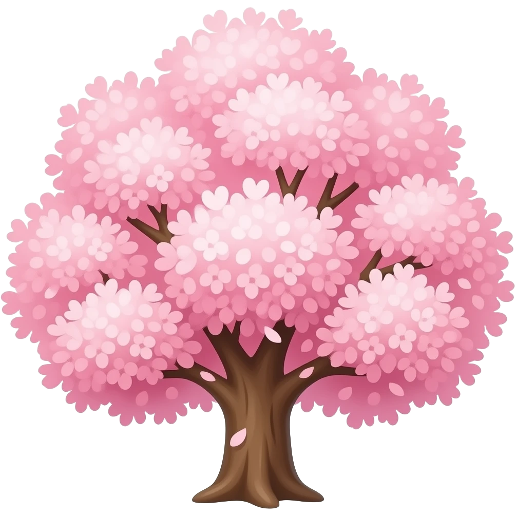 sakura tree emoji