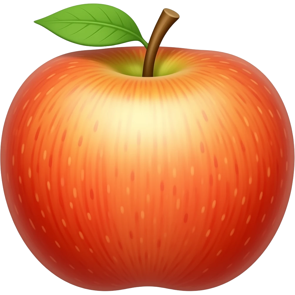 🍏 - A APPLE (just a letter) emoji