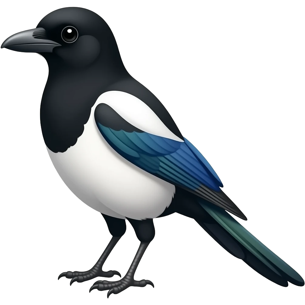 British magpie emoji