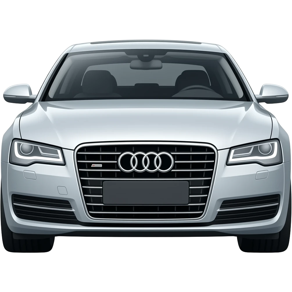 Audi A8. Car. emoji