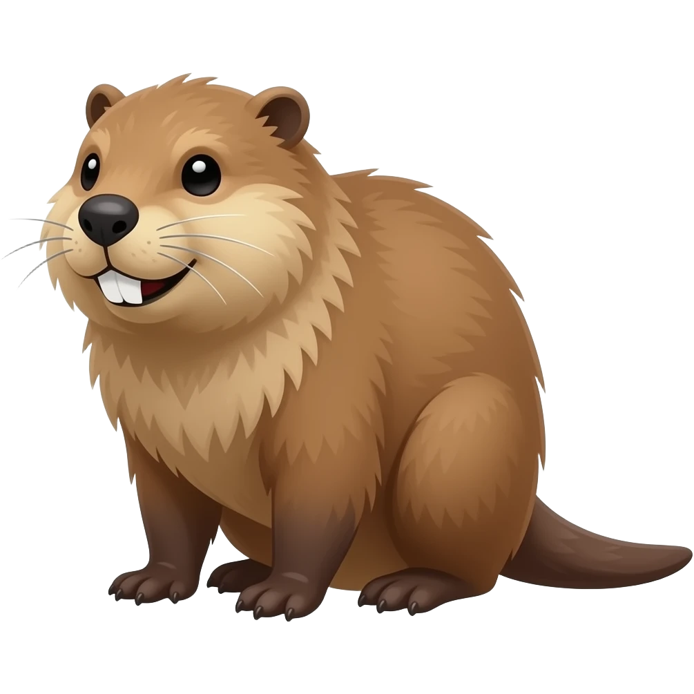 beaver emoji