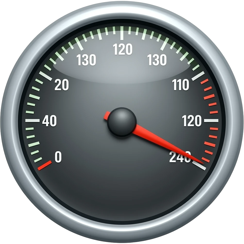 speedometer emoji