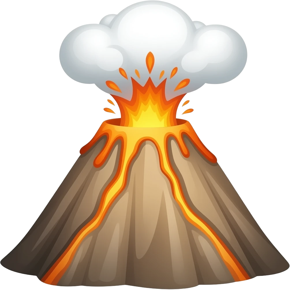 🌋 emoji