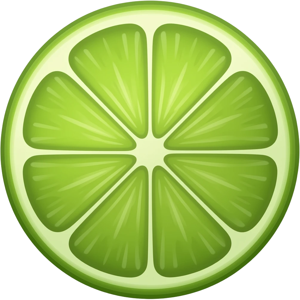 Lime emoji