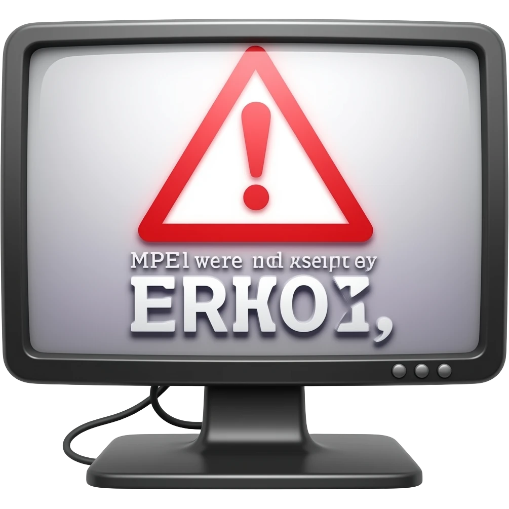 error video emoji