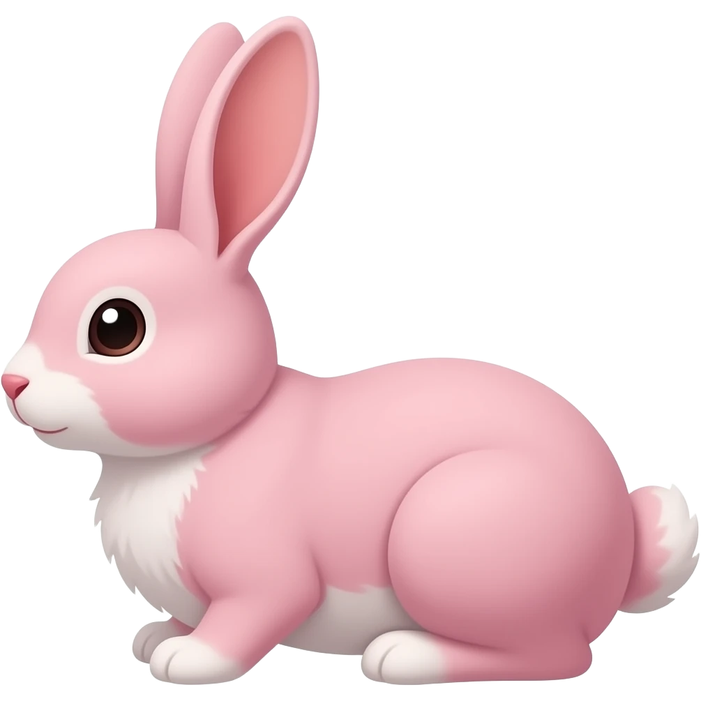 Conejo rosa emoji