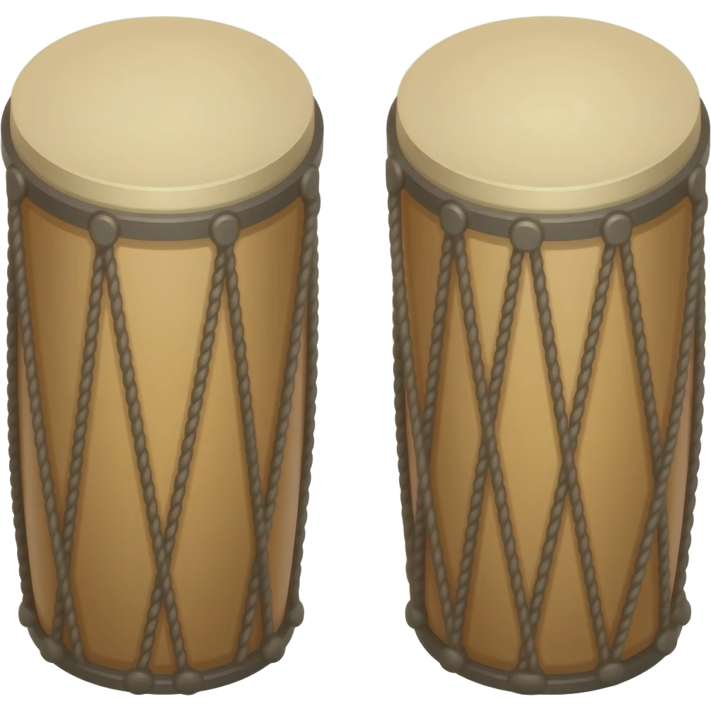 hawaiian drums emoji