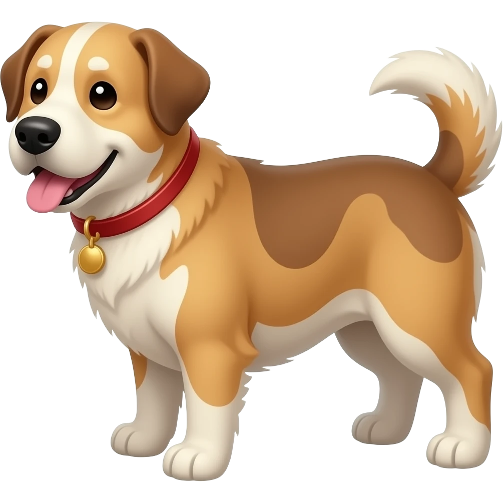 A big dog emoji