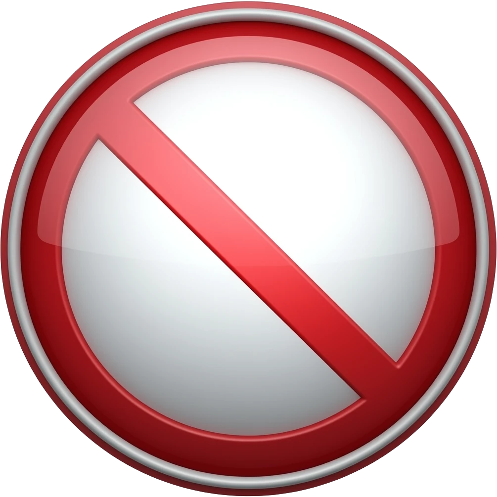 stop emoji
