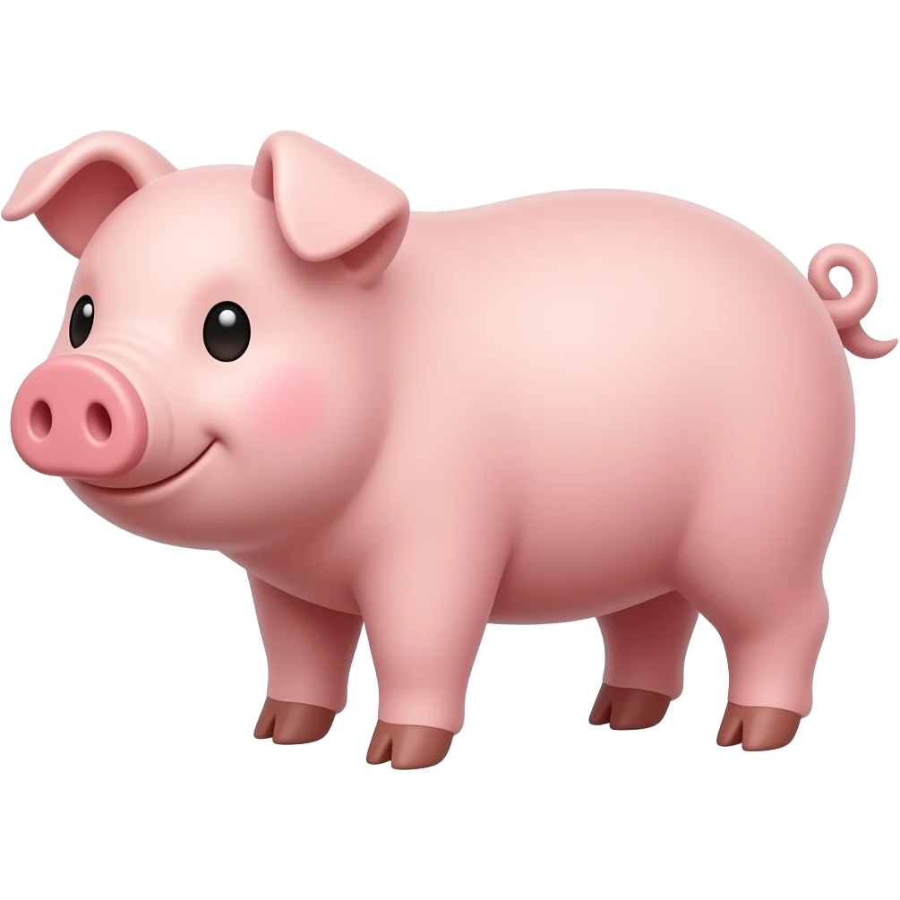 pig full body emoji