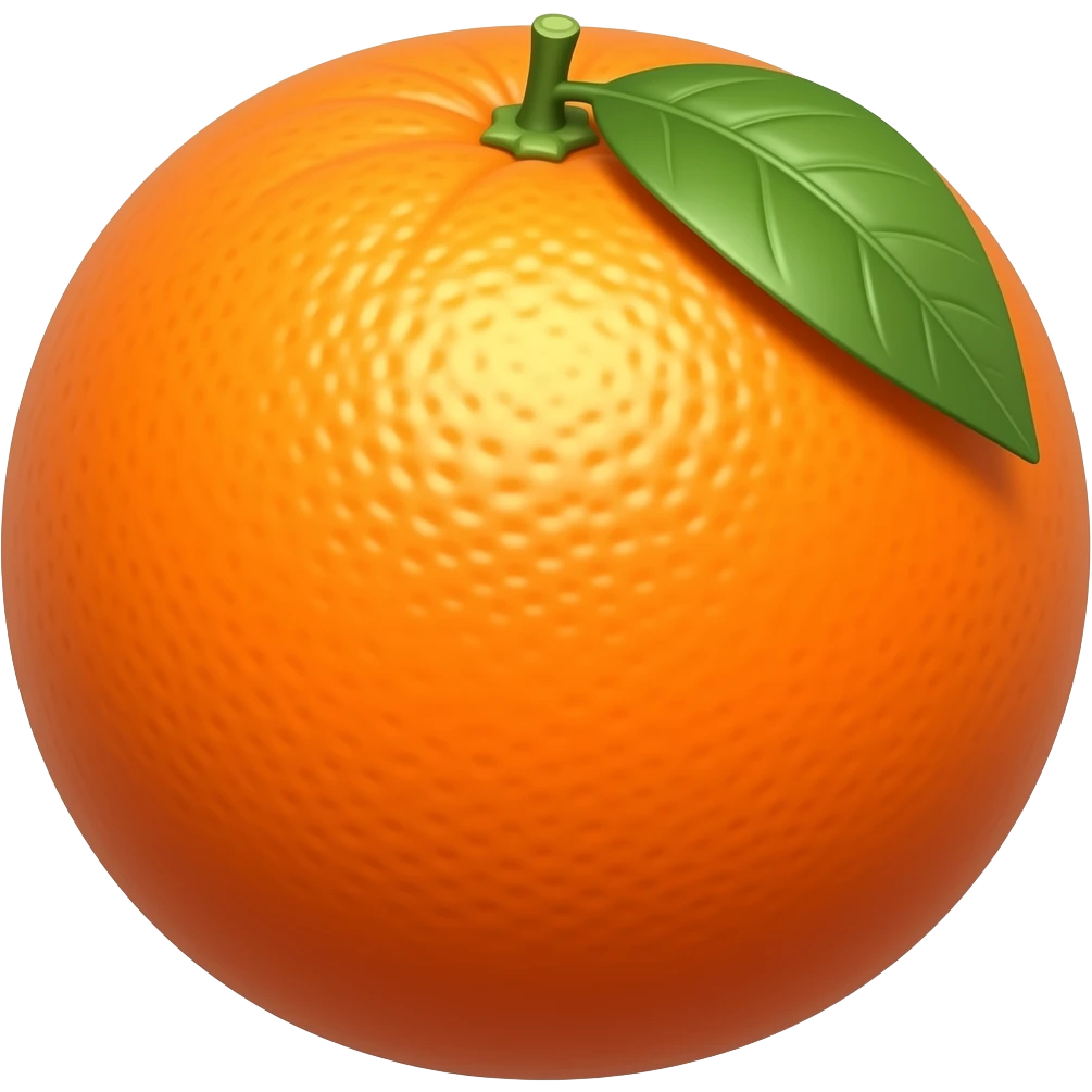 Orange emoji