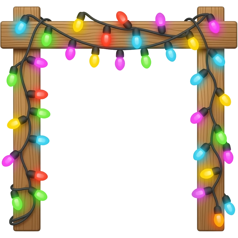 Colorful Festival Lights emoji