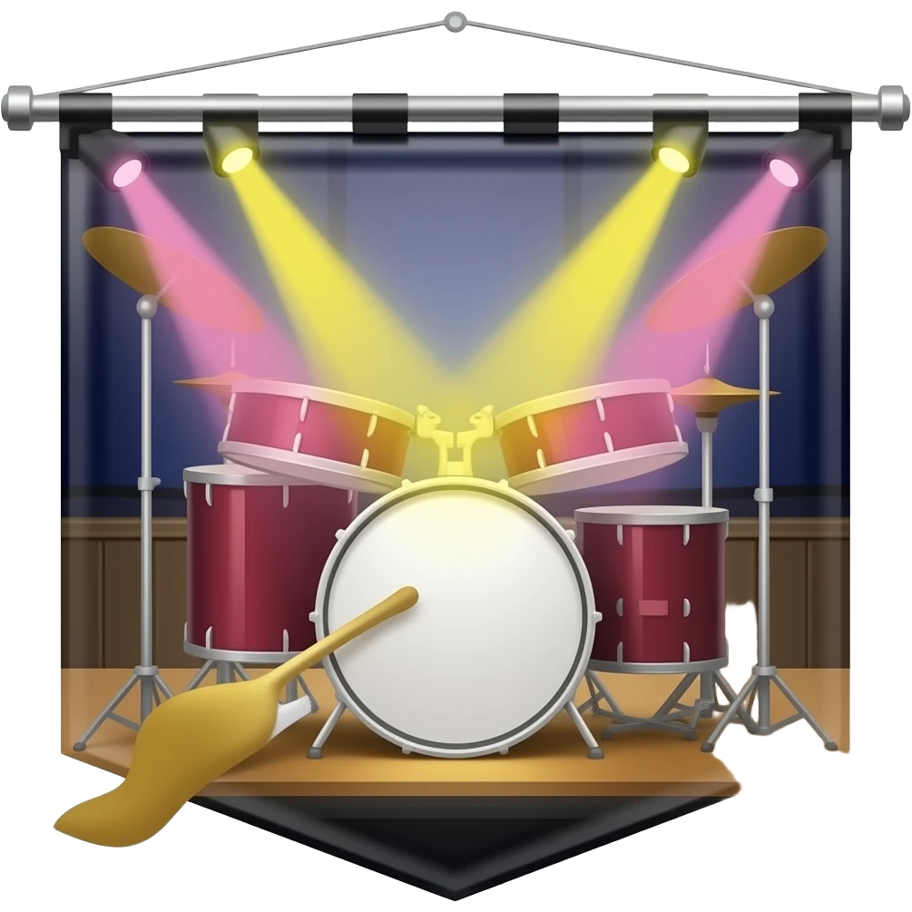 concert banner emoji