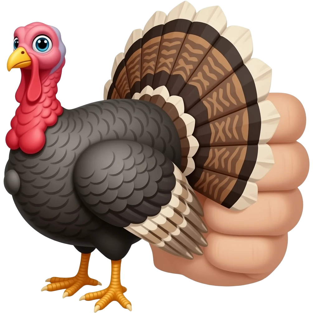 🤛🏼🦃🤜🏼 emoji