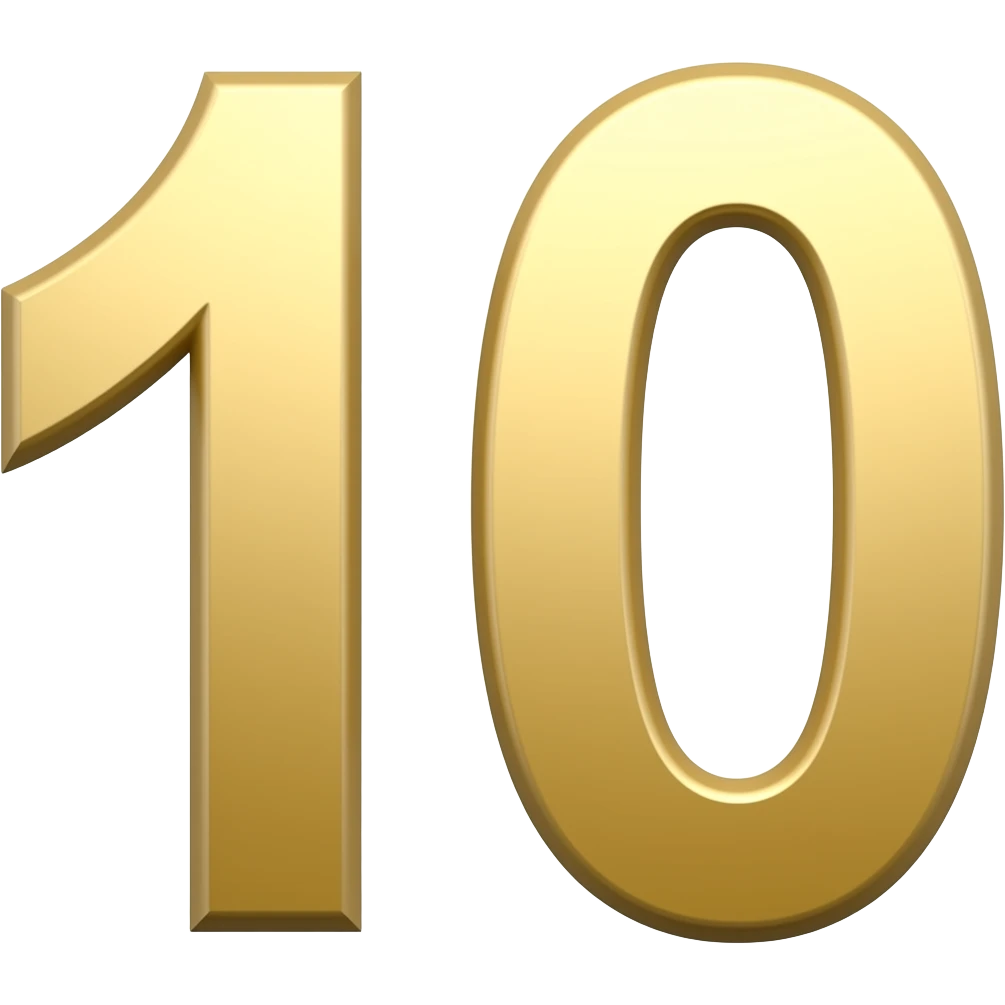 nunber 10 emoji