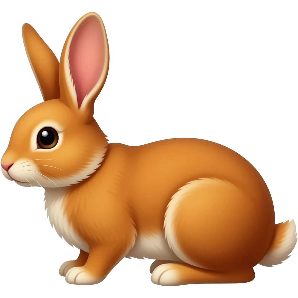 Red bunny rabbit emoji