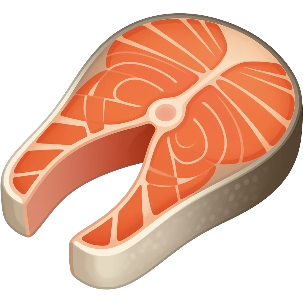 salmon steak emoji