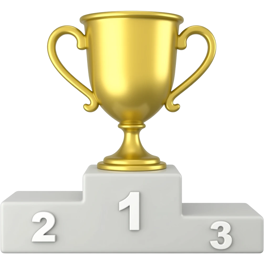 Award podium emoji
