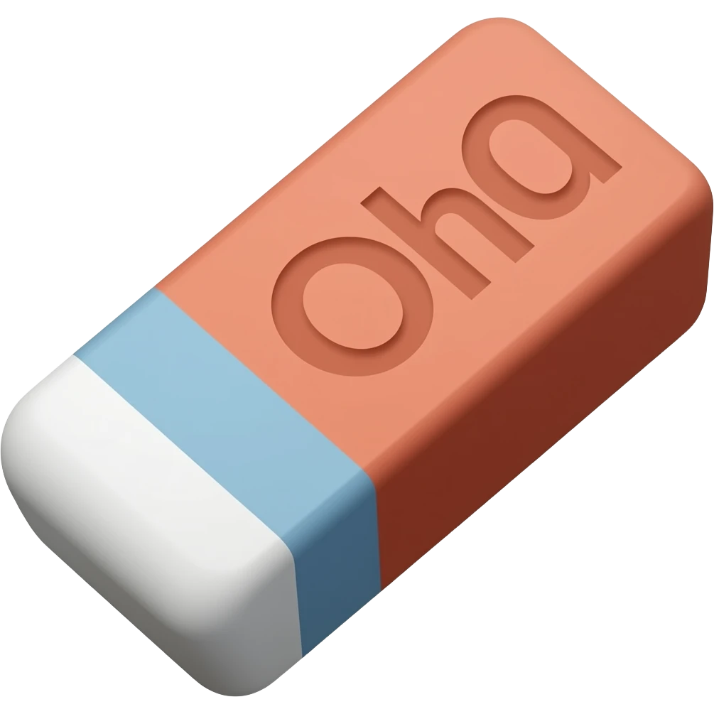 eraser emoji