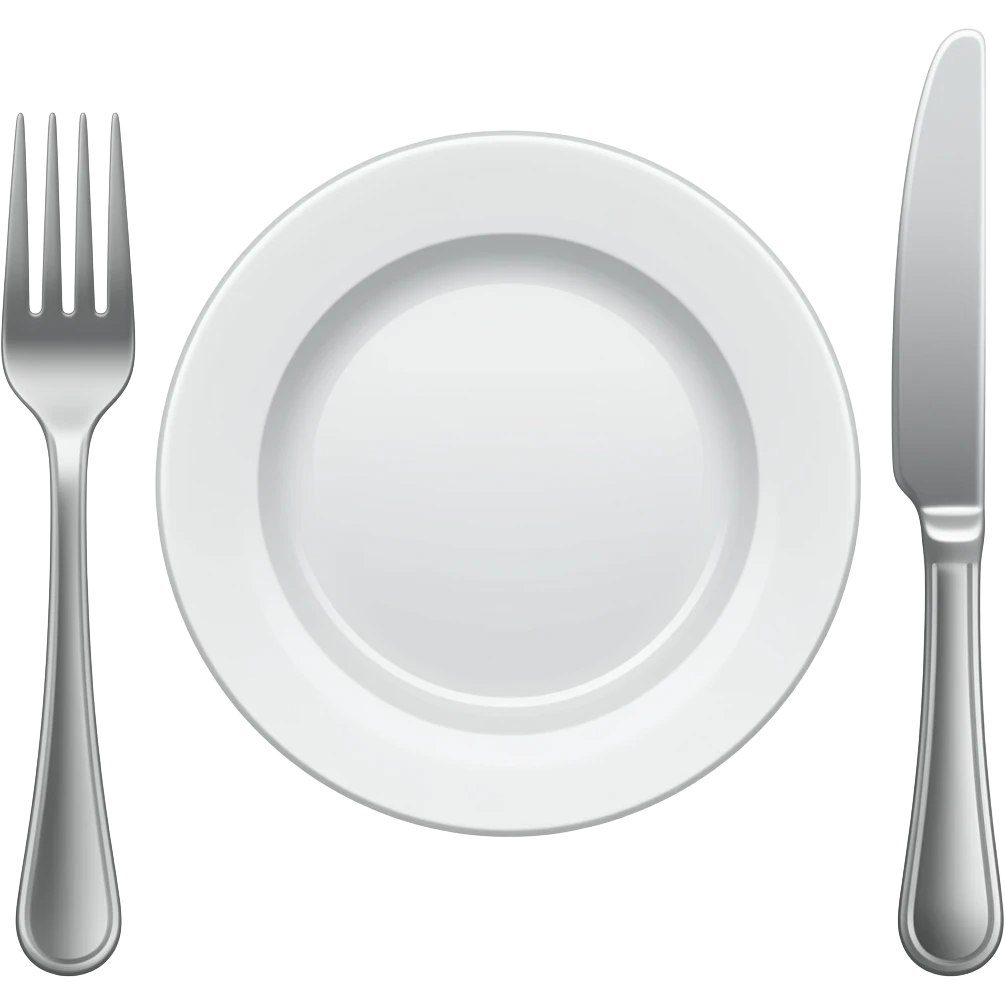 plate cultery emoji