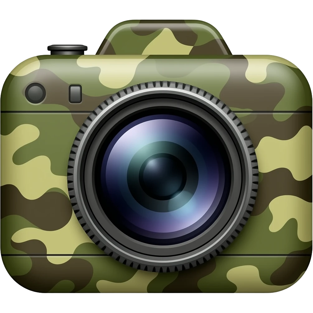 Army camera emoji