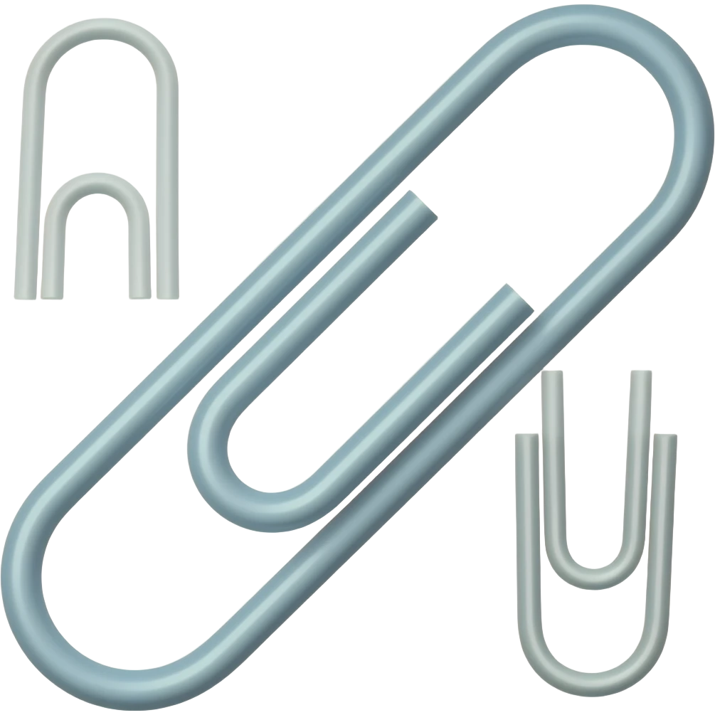 paper clips emoji