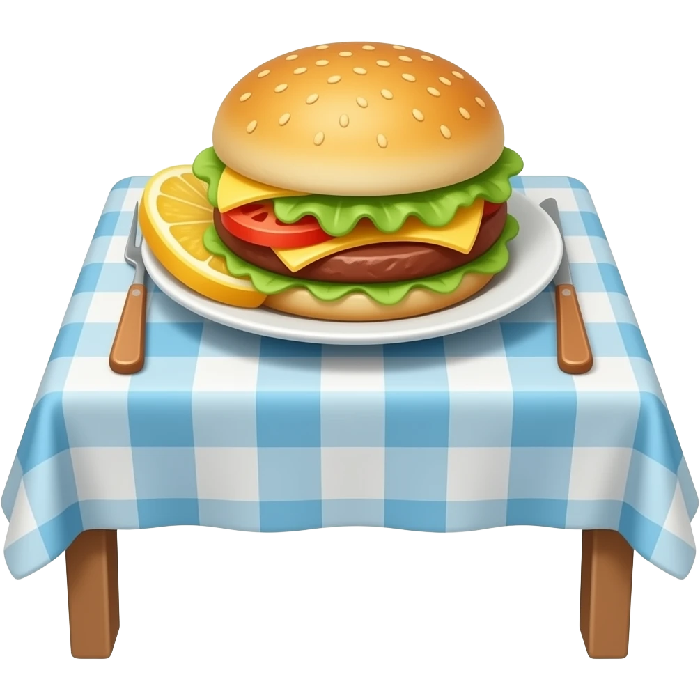 lunch table emoji