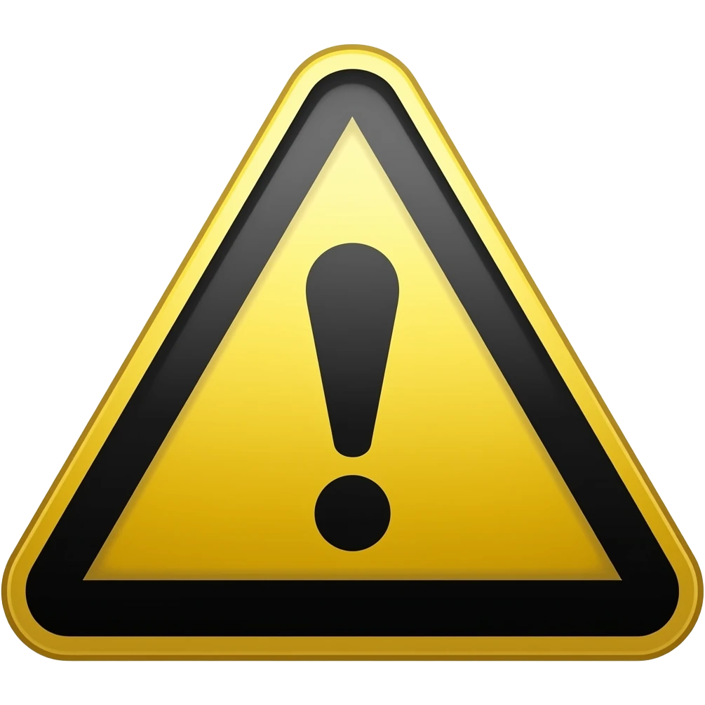 caution emoji