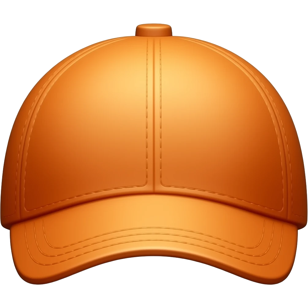 Orange cap emoji