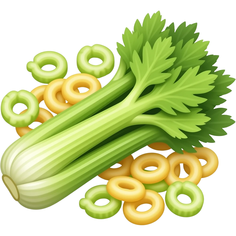 Celery snacks emoji