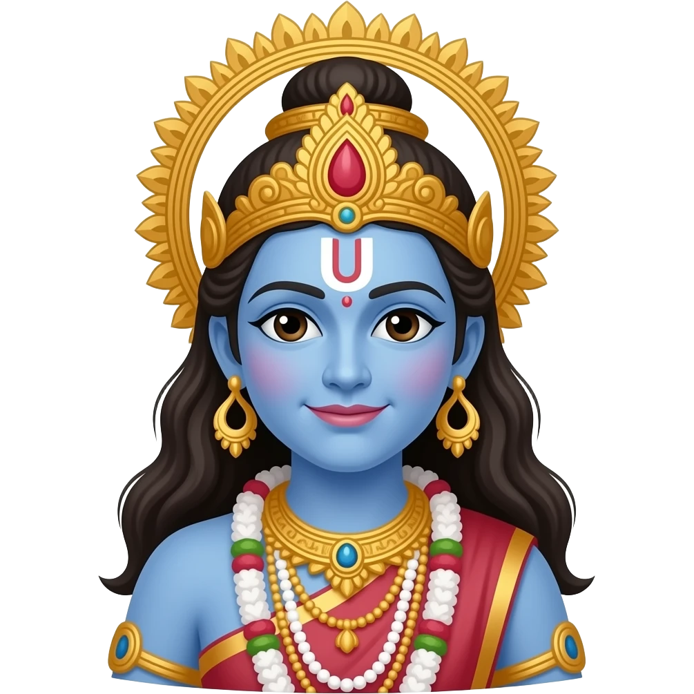 Kali from Hindu Mythology emoji