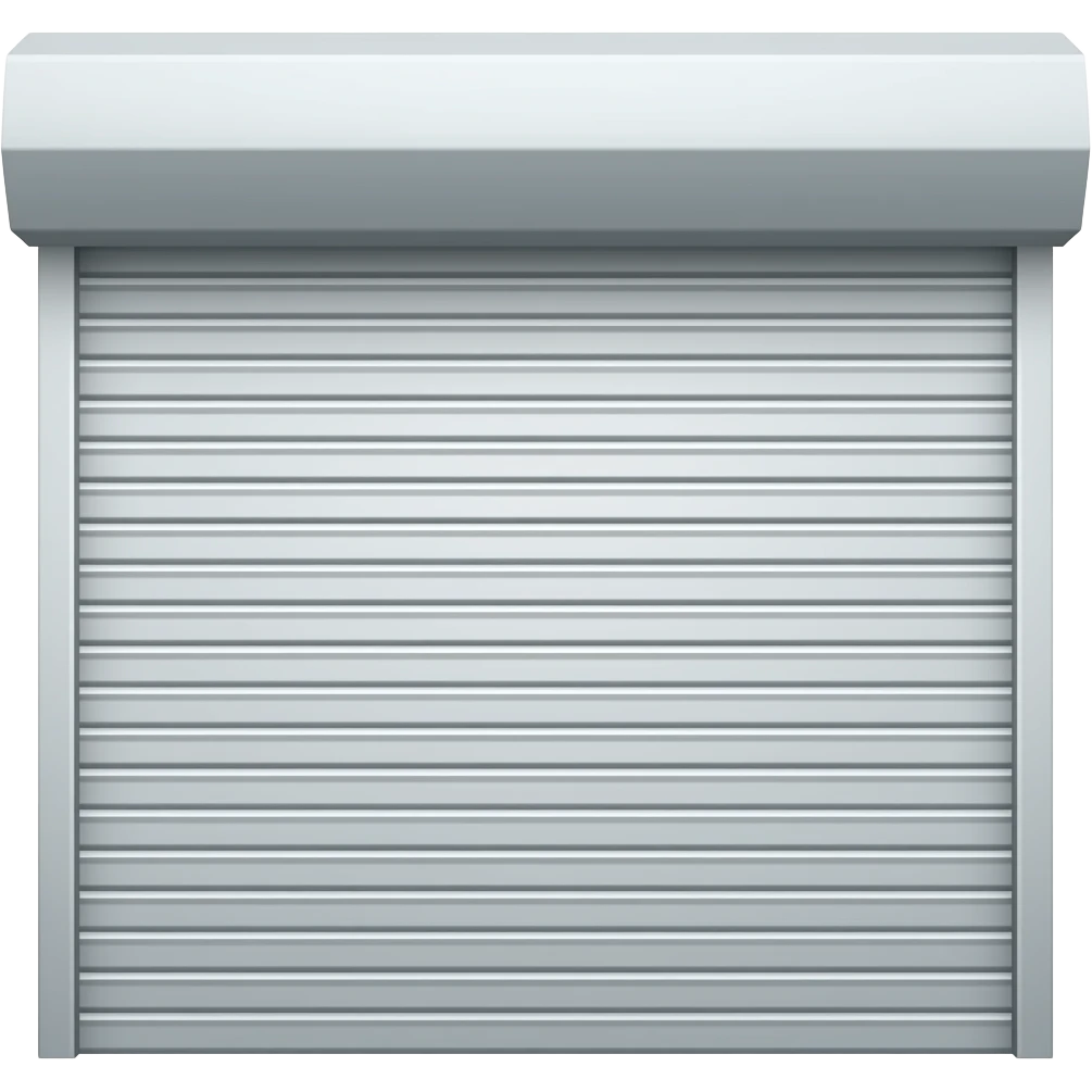 Roller shutter emoji