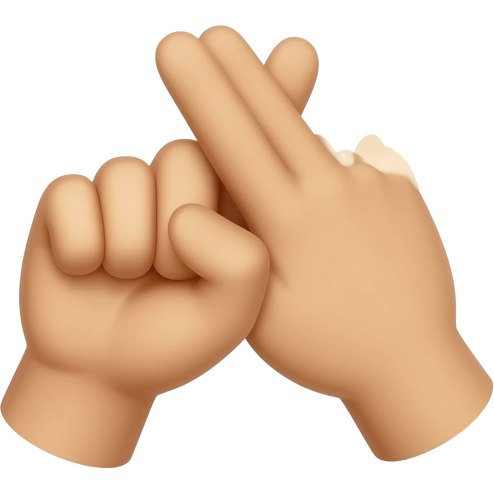 2 hands dapping up emoji