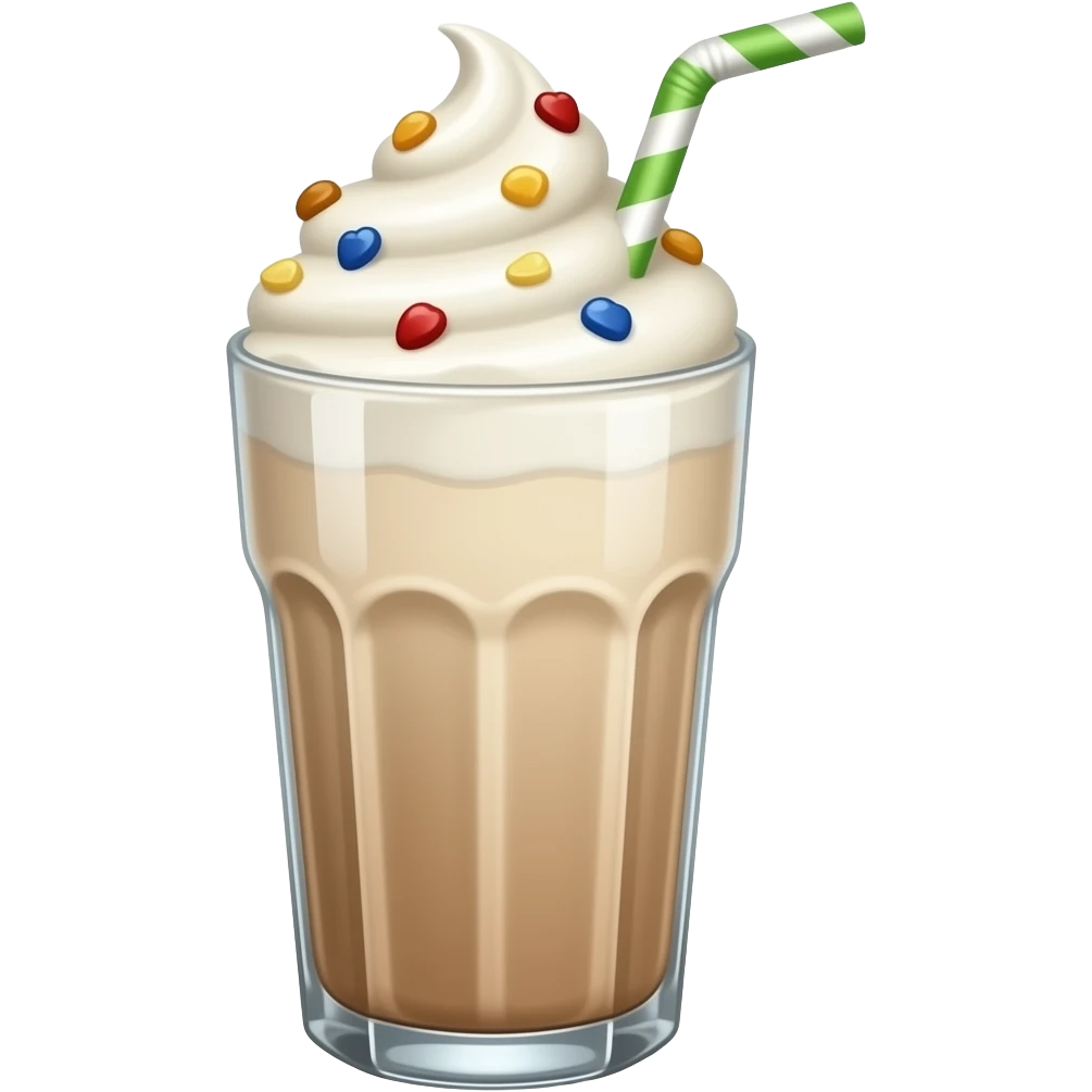 Milkshake emoji