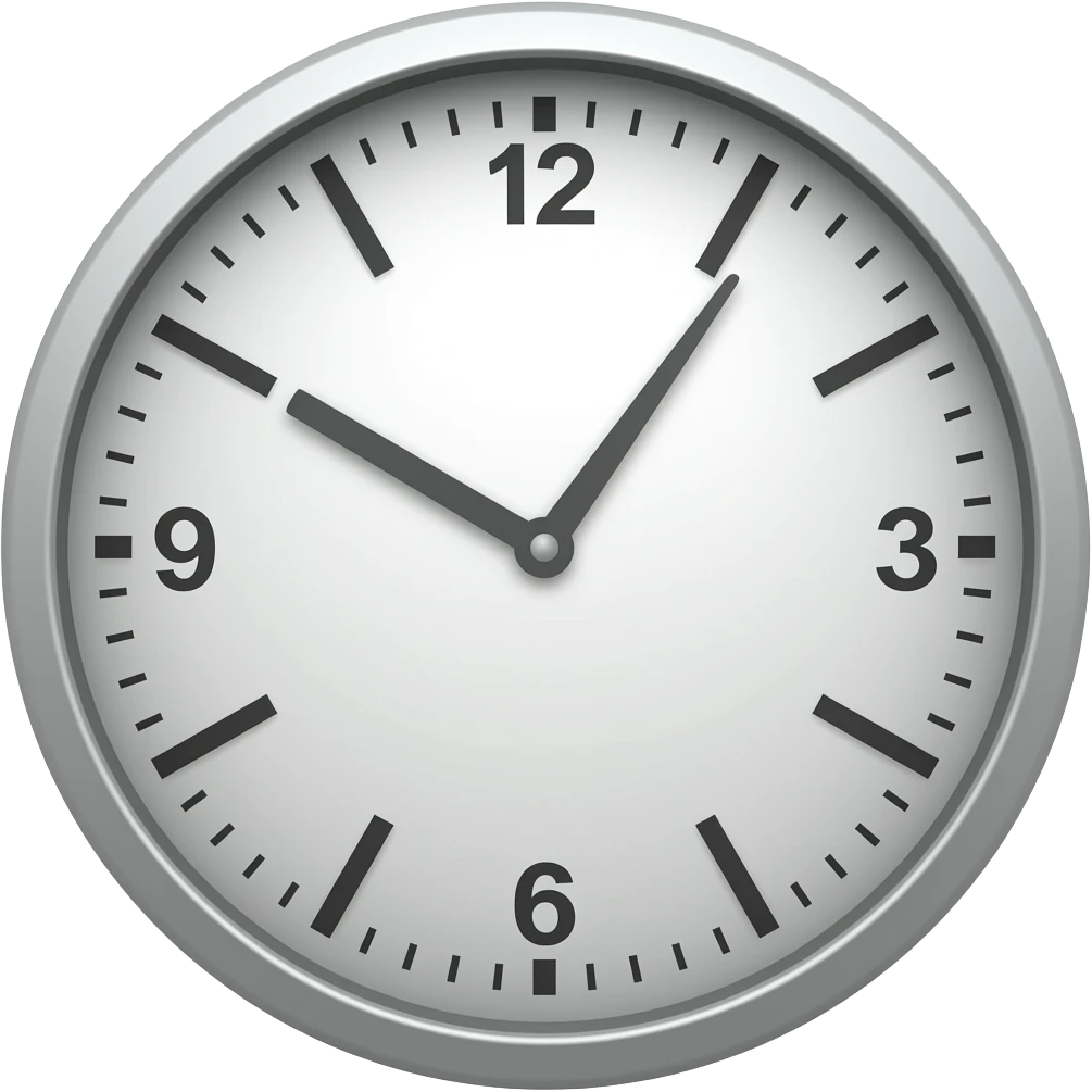 reloj emoji
