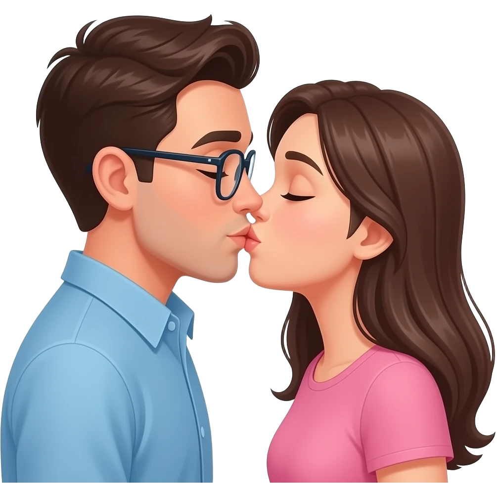 Making out emoji