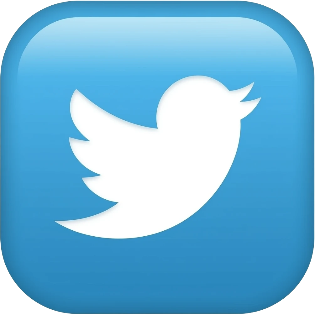 Twitter logo emoji