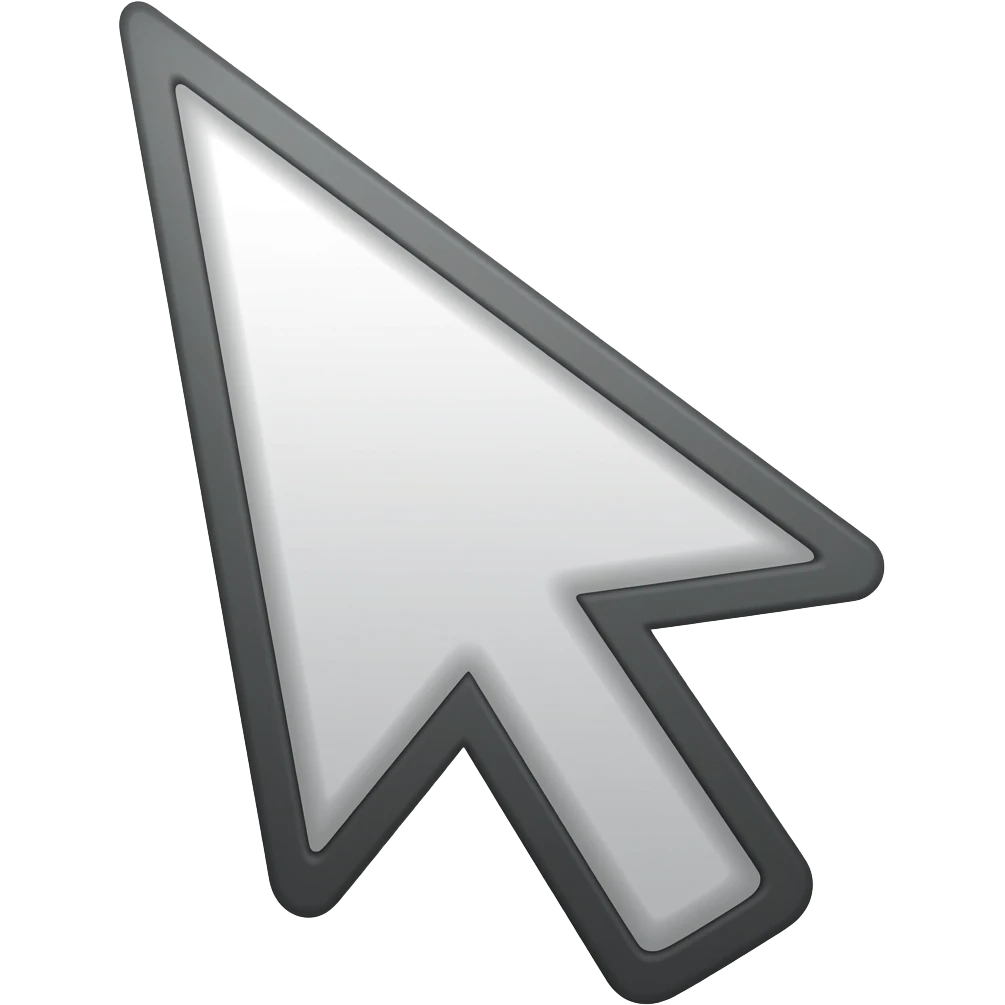 Cursor  arrow emoji