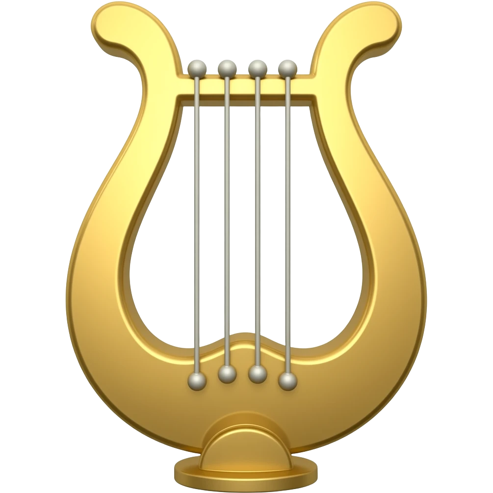 Lyre emoji
