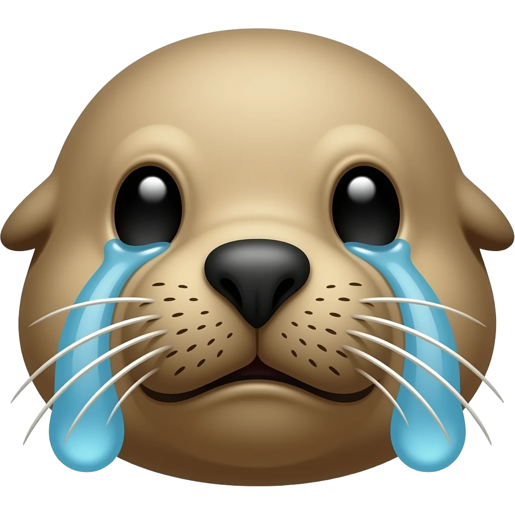 sealion crying emoji