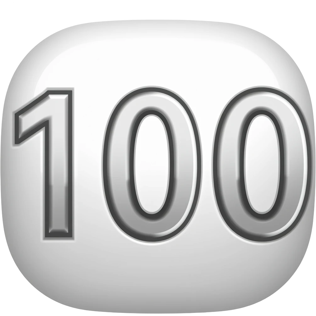 100 emoji