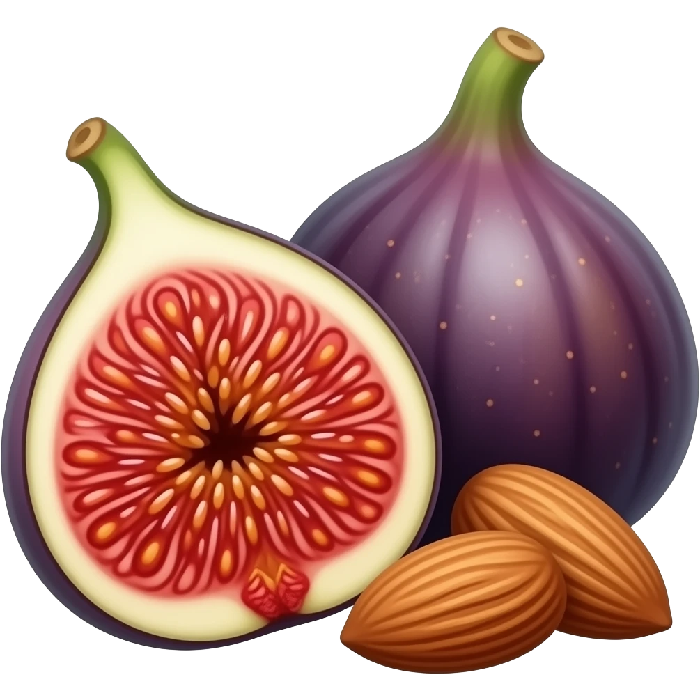 Финики и миндаль emoji