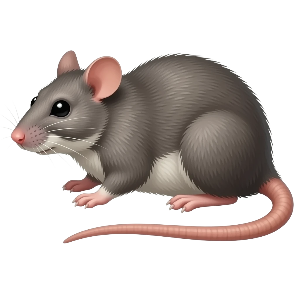 Create a prehistoric rat emoji