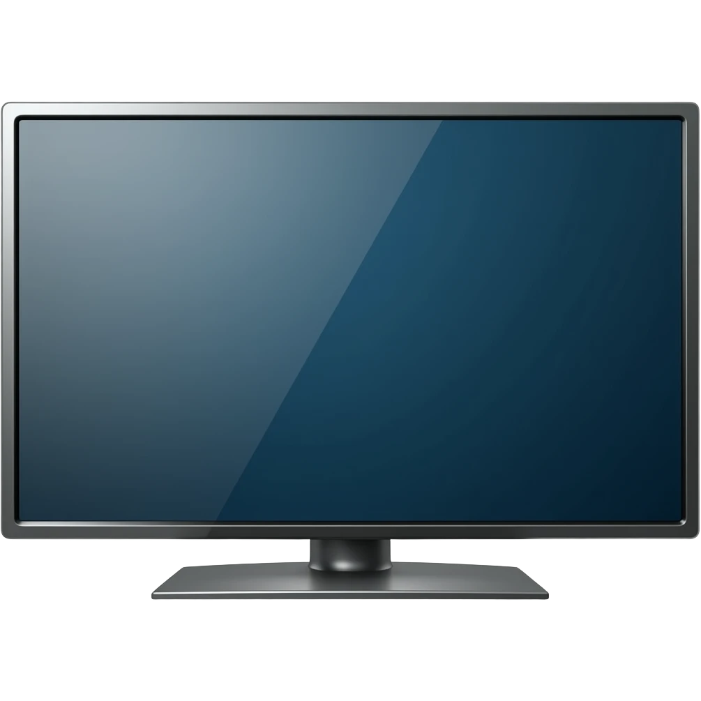 tv with screen emoji