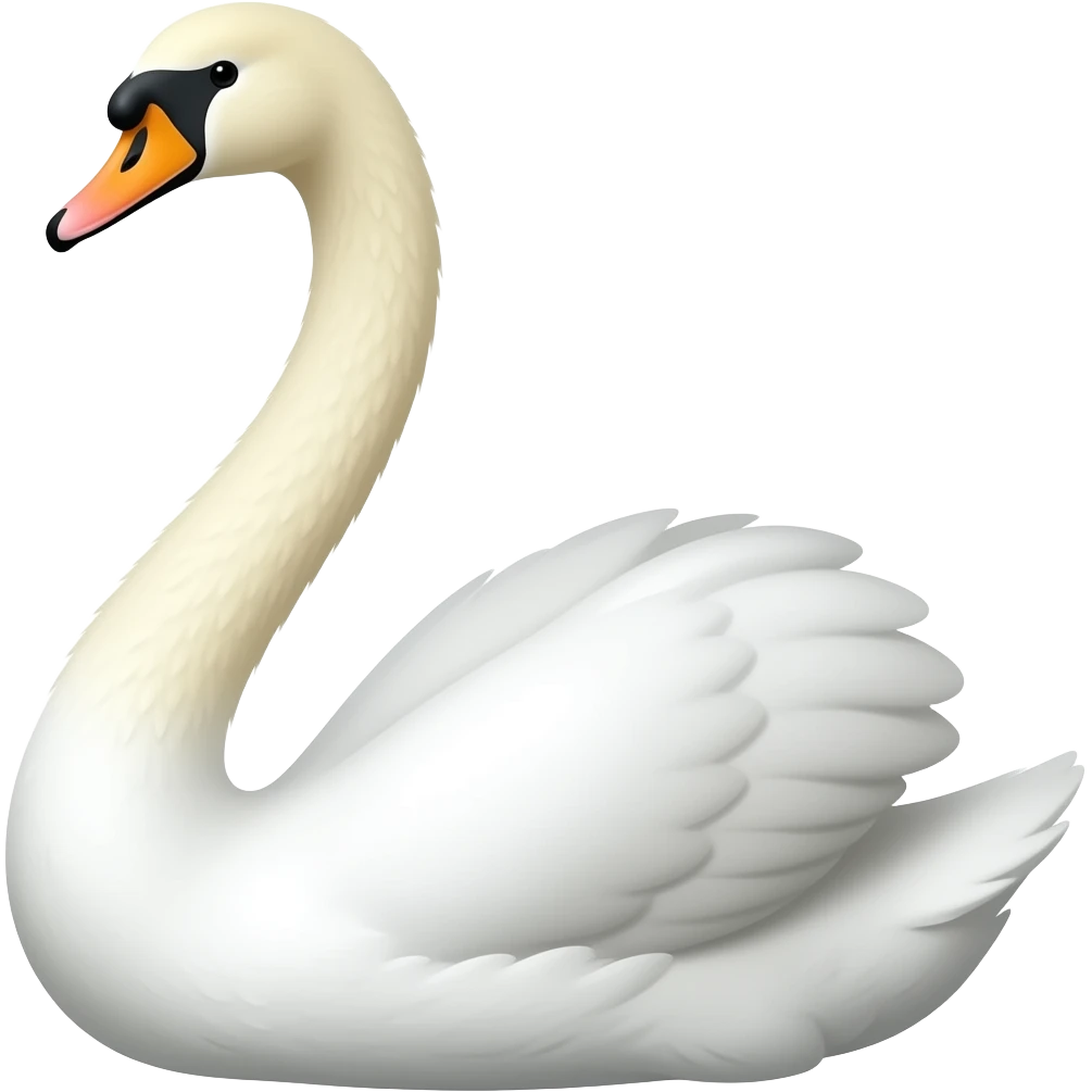 Kuğu boynu emoji