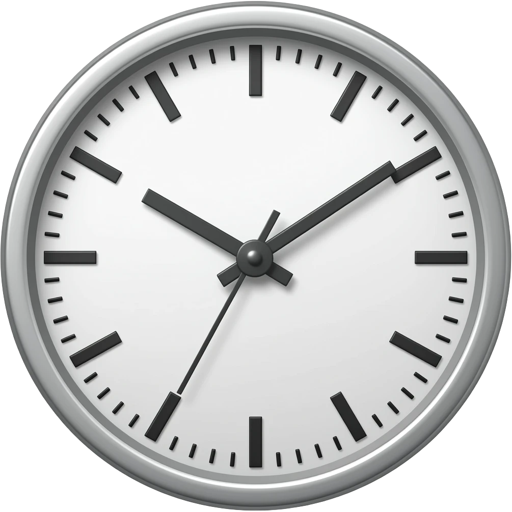 Time emoji