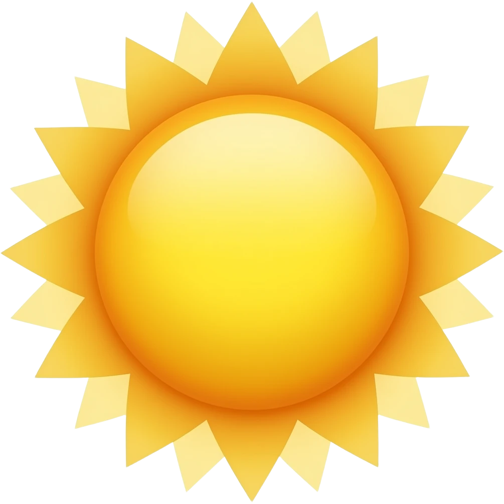sun emoji